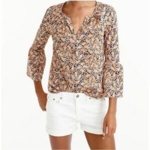 Drake’s London for J Crew Giraffe Print Top